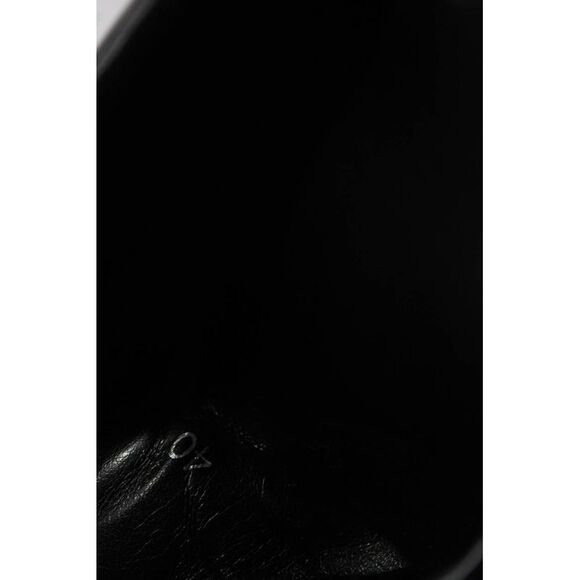 Rucoline Womens Round Toe Lace-Up Tied Slip-On Textured Sneakers Black Size 10 - Picture 5 of 5